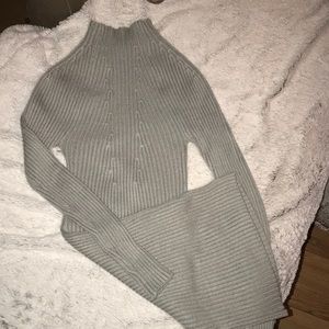 Turtleneck Sweater Dress